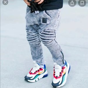 Minikid harem pants/ joggers. Size 98-104 (4T). Excellent condition. Grey/black